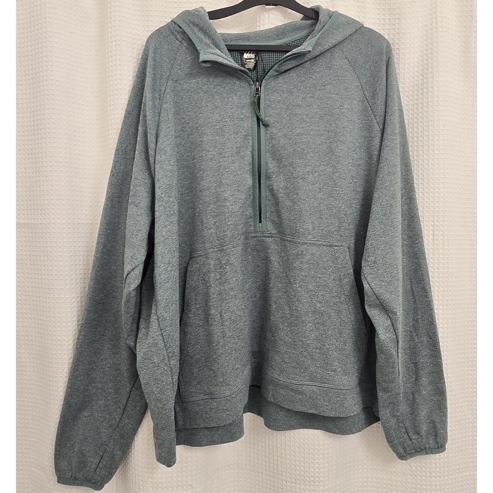 REI Co-op Trailmade Midlayer Hoodie Women's 3XL Sage Green